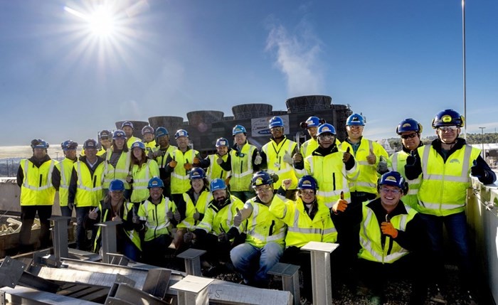 Cryoplant milestone: first helium compressors on