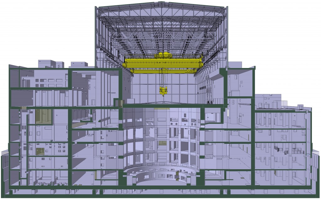 Tokamak Building: civil engineering complete